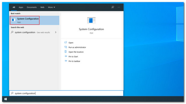 Configuración del sistema Windows