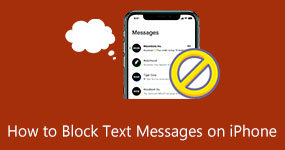 Bloquear mensagens de texto no iPhone