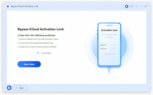 Anymp4 Iphone Unlocker Connect Devices And Start