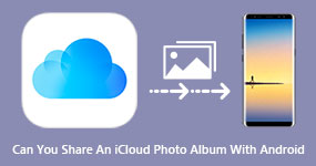 kan du dele et iCloud-fotoalbum med Android