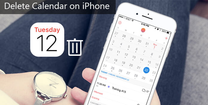 Excluir calendário no iPhone