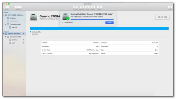 Mac First Aid Utility Disk