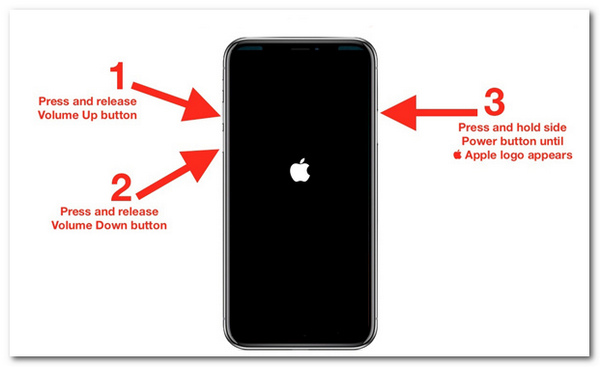 iOS Force Restart iPhone