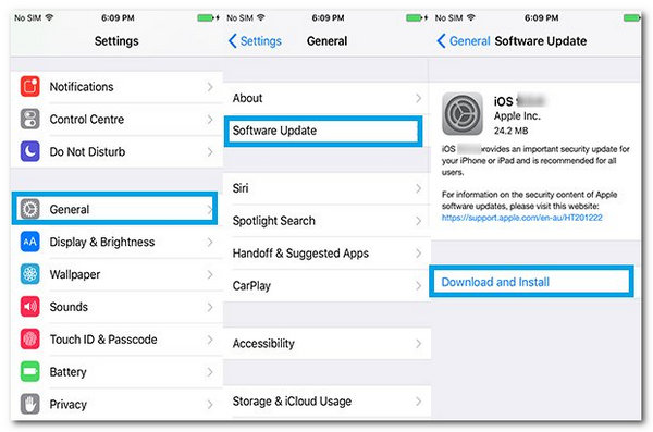 iOS iPhone Software