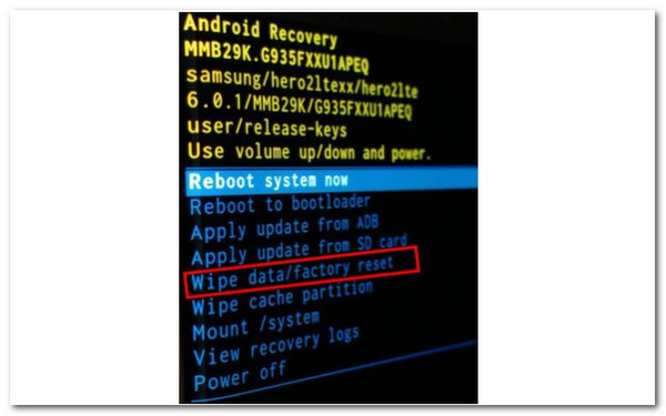 Factory Reset Using Recovery Mode