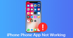 Korjaa iPhone Phone -sovellus ei toimi
