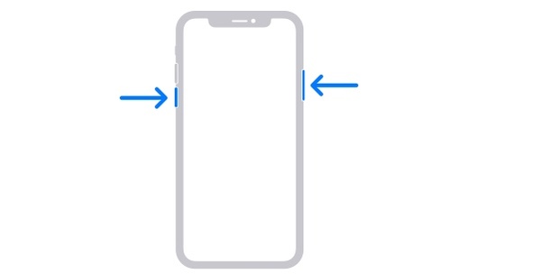 Start iPhone X opnieuw