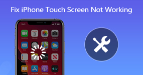A tela de toque do iPhone não está funcionando
