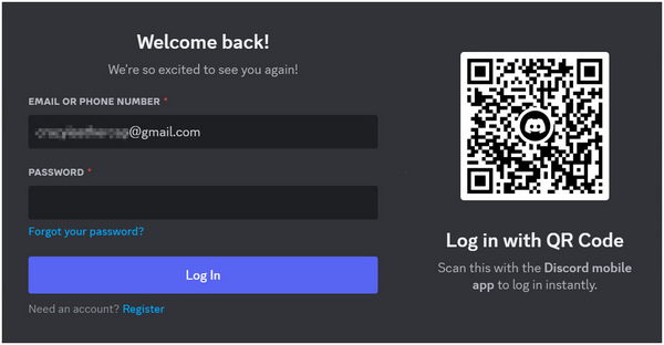 Discord Email Forgot Password