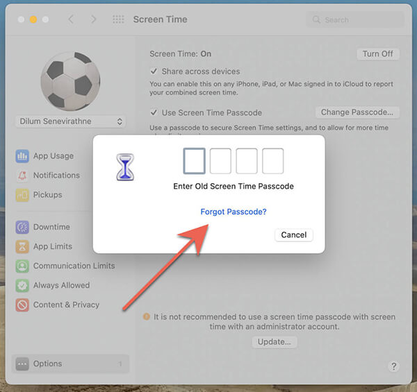 Mac Forgot Screen Time Passcode