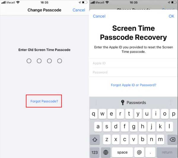 在設置中通過 Apple ID 關閉屏幕時間