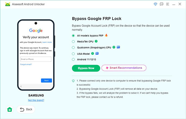 Select Google FRP Model