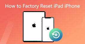 Hur fabriksinställs iPad iPhone