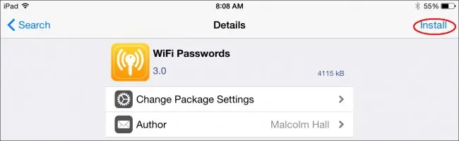 Password WIFI App Trova la password WIFI