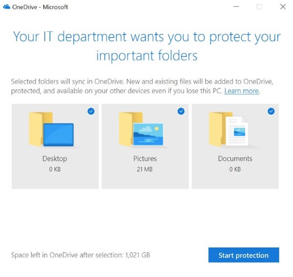 Onedrive på PC