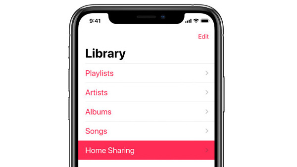 Play Music With Home Sharing