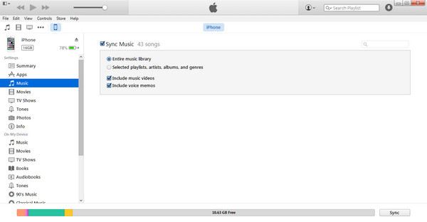 Transfer Music From iTunes to iPhone