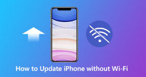 How to Update iPhone Without Wifi