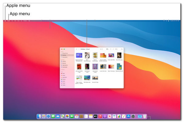 MacOS Apple-meny