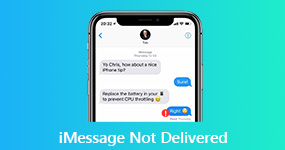 iMessage não entregue