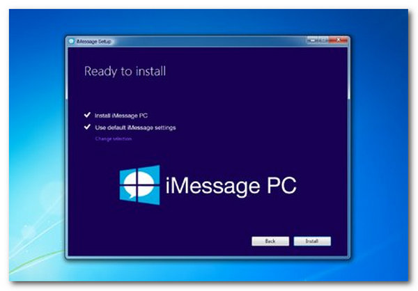 Ottieni iMessage su Windows