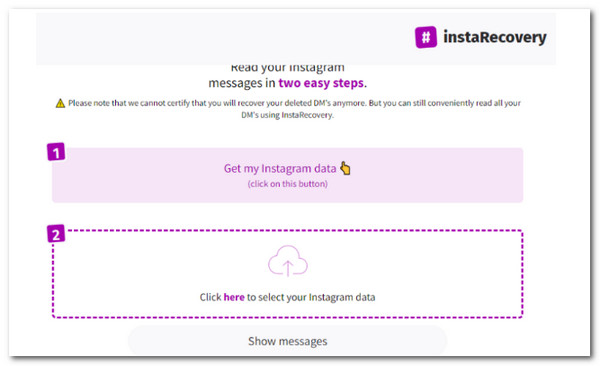Insta Recovery Messages Recovery