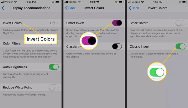 How to invert colours in iOS 10 for iPhone/iPad/iPod Touch