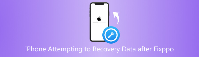iPhone 在 Fixppo 後嘗試恢復數據