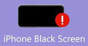 Black iPhone Screen