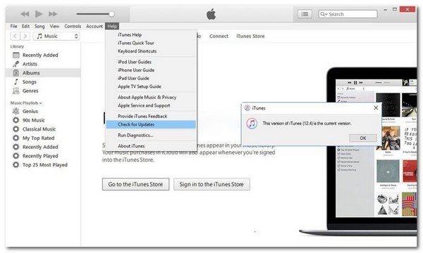 iTunes Opdatering