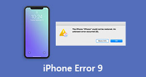 iPhone error 9