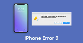 Error de iPhone 9