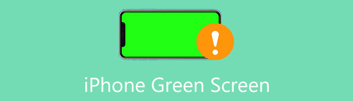 Zelená obrazovka iPhone