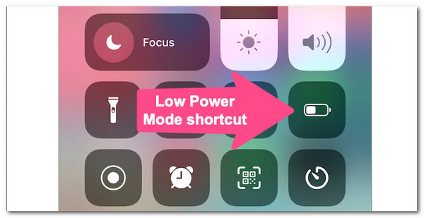 Genväg till iOS Control Center