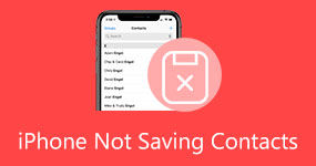 iPhone sparar inte kontakter