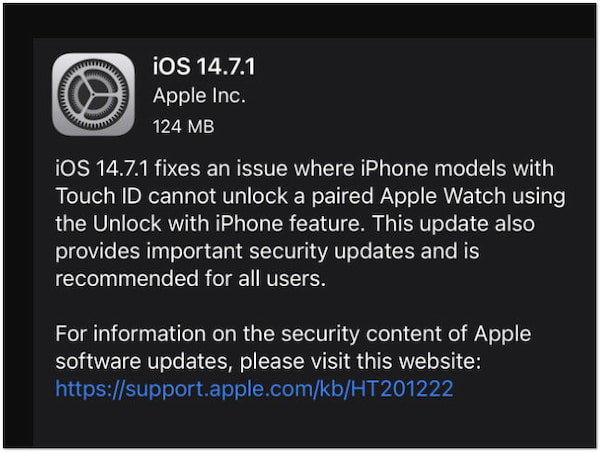 Update iPhone-software