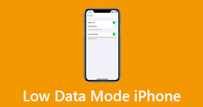 iPhone in modalità dati bassi