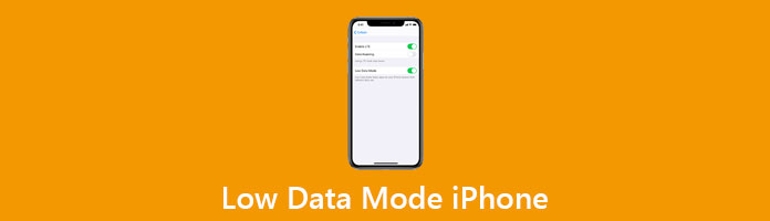 iPhone in modalità dati bassi