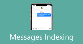 Üzenetek indexelése