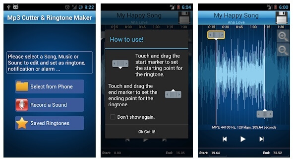 MP3 Cutter and ringtone maker