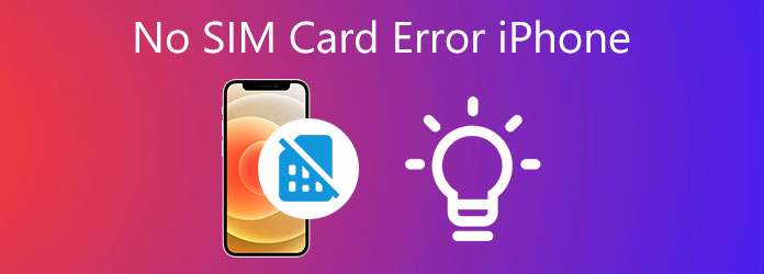 No SIM Card Error iPhone