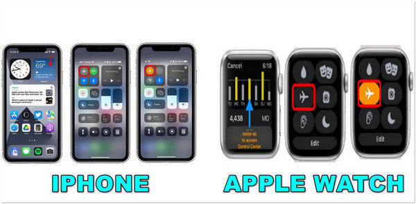 Emparelhar o Apple Watch com o novo telefone avião