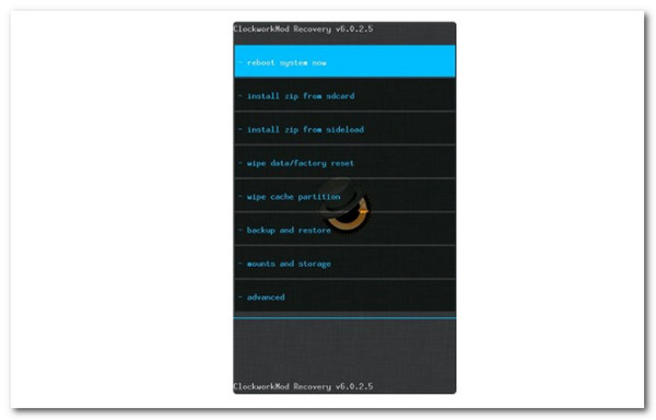 Android CWM Costum-herstelmodus