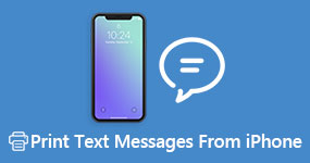 Imprimir mensagens de texto do iPhone
