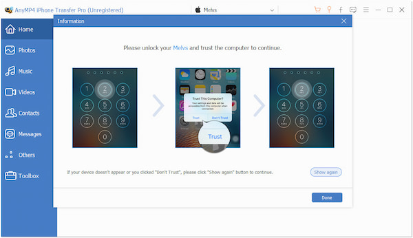 Allow Iphone Access