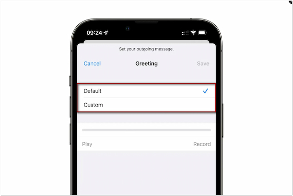 Default Or Custom