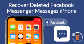 Recuperar mensagens excluídas no Facebook Messenger iPhone