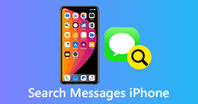 Pesquisar mensagens de texto iMessages no iPhone