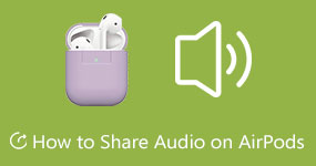 Compartilhar áudio em Airpods
