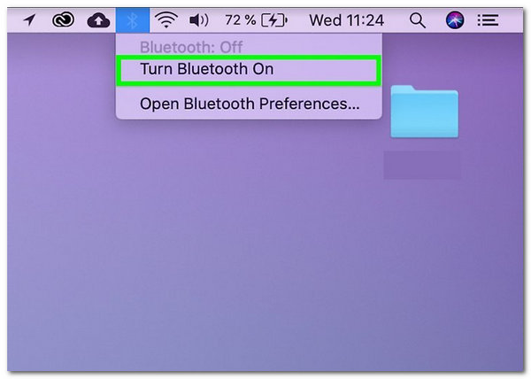 Mac Kapcsolja be a Bluetooth-t